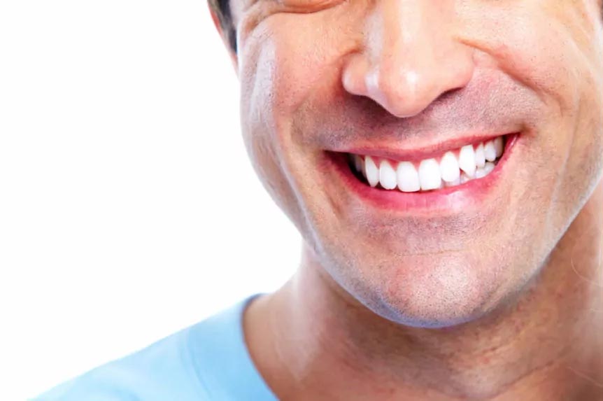 smiling man